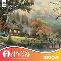 Ceaco - Thomas Kinkade - Casse-Tête 1000 Piece - Moments Paisibles