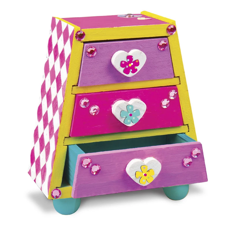 Boîte à bijoux à assembler Wood WorX