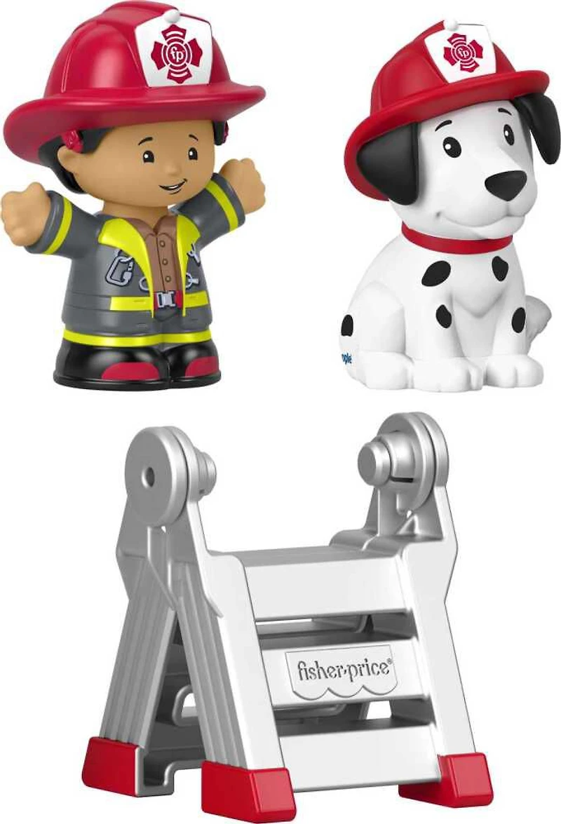 Fisher-Price Little People Figurines et accessoire Pompier et chien