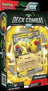 Deck de Combat Pokémon - Pharamp ex/Lucario ex - Édition française