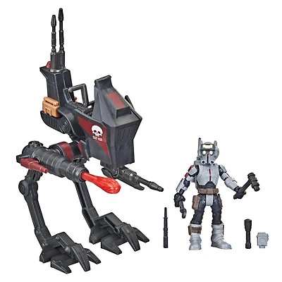 Star Wars Mission Fleet Expedition Class, Tech (Bad Batch), Embuscade en AT-RT, figurine de 6 cm avec véhicule