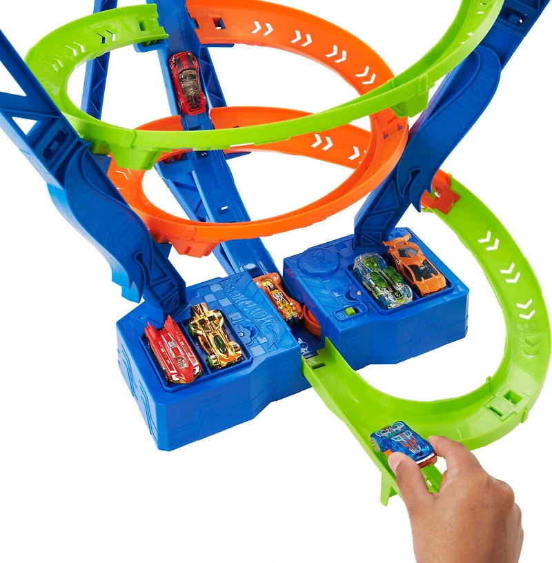 Hot Wheels Action Spiral Speed Crash