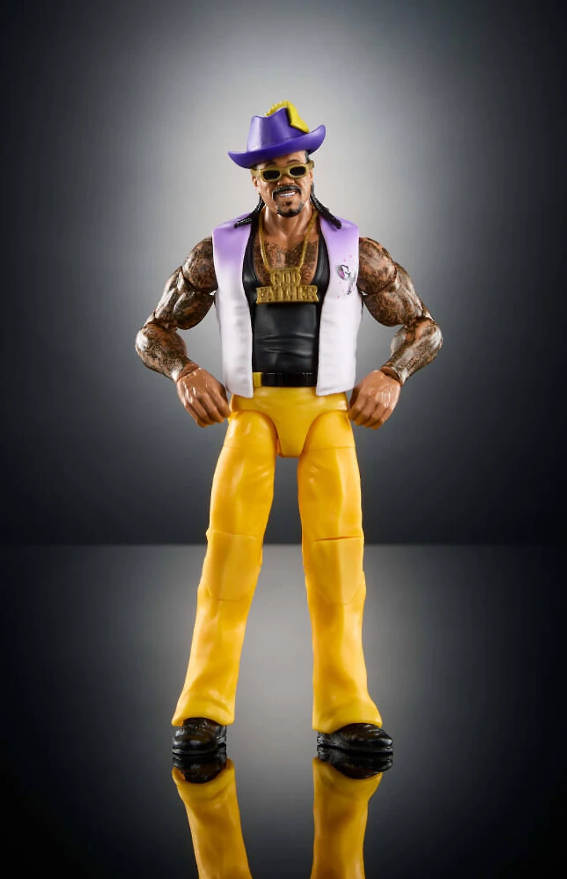 WWE Legends-Godfather-Figurine articulée de la collection Élite