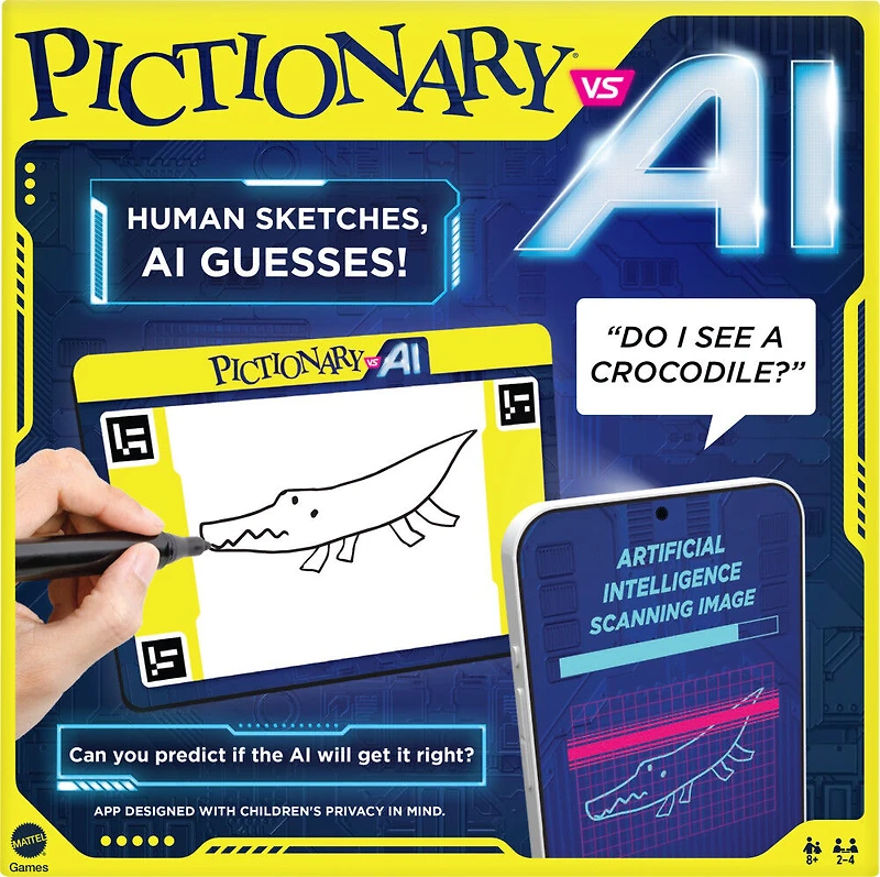 Pictionary vs IA - Jeu familial pour enfants, adultes, soirées de jeux