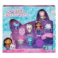 Gabby et la maison magique – Coffret de 7 figurines de luxe et accessoire surprise