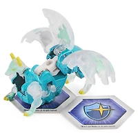 Bakugan Evolutions, Blitz Fox (Blanc), Bakugan True Metal Platinum Series, 2 BakuCores et carte Personnage