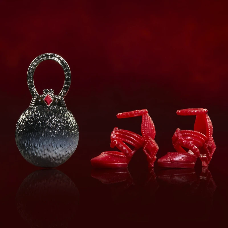 Disney Vilains, Style Series, poupée Cruella d'Enfer au style contemporain avec accessoires