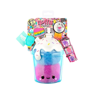 Petite peluche Fluffie Stuffiez : boisson aux bulles