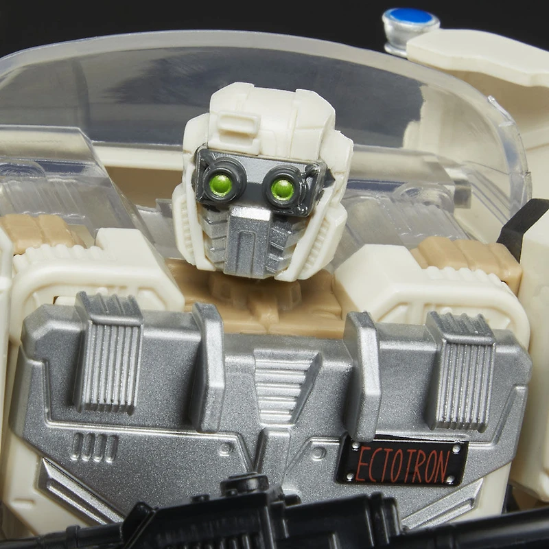 Transformers Collaborative Ghostbusters: Afterlife, Ecto-1 Ectotron Converting Figure with Comic Book - R Exclusive