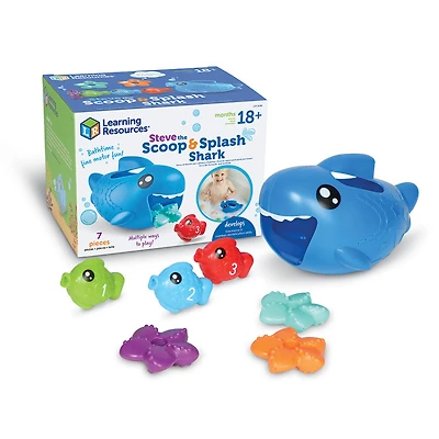 Steve the Scoop and Splash Shark - English Edition