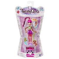 Twisty Girlz, Poupée à transformer en bracelet à collectionner Lil Gemz avec Twisty Petz mystère