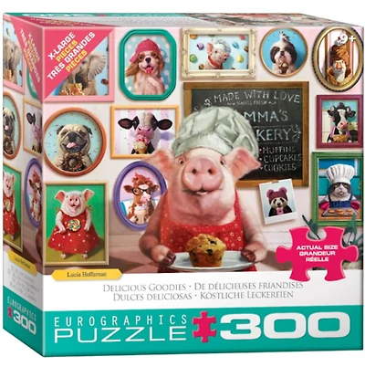 Eurographics Delicious Goodies Puzzle 300 pièces XL