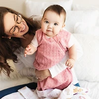 Perlimpinpin-Sac de nuit en mousseline gaufré 1.0 TOG-Petra-6-18m