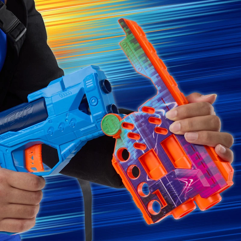 Nerf N Series Cobaltfury Dart Blaster, 24 Official Nerf N Series N1 Darts - R Exclusive