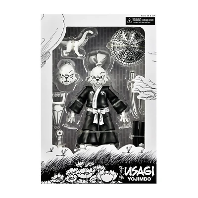 Teenage Mutant Ninja Turtles (Cartoon) - 7" Scale Action Figures - Usagi Yojimbo Black & White Figure - English Edition - R Exclusive
