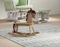 Storkcraft Wooden Rocking Horse - Driftwood