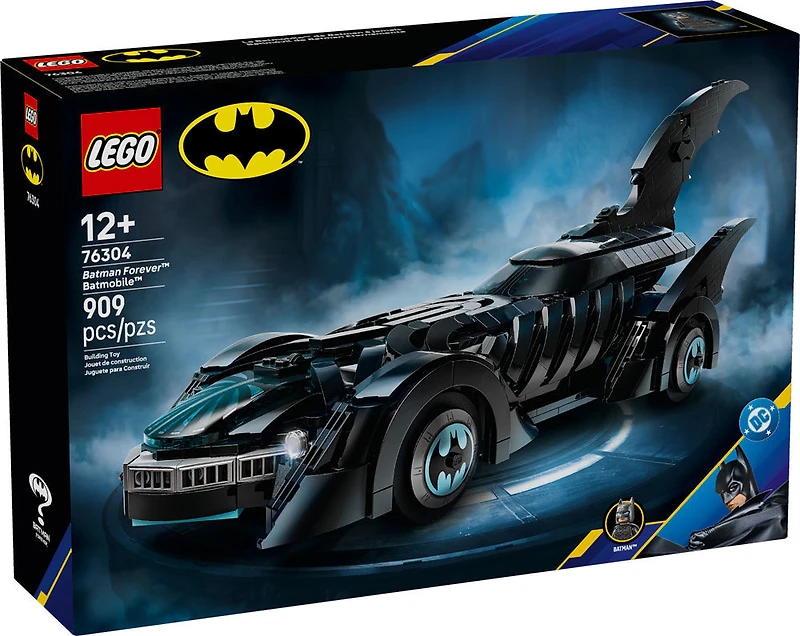LEGO DC Batman : La Batmobile de Batman à Jamais, Jouet Superhéros , Décor de Chambre pour Enfants 76304