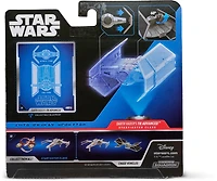 Escadron Micro Galaxie de Star Wars - Classe chasseur stellaire - TIE avancé de Darth Vader