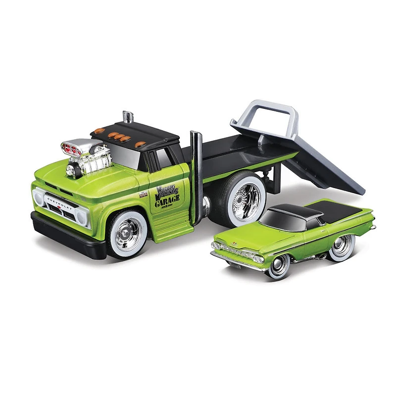Assortiment De Véhicules De Transport Muscle Machines À L'Échelle 1:64