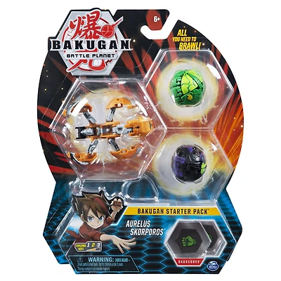 Bakugan, Starter Pack 3 personnages, Aurelus Skorporos