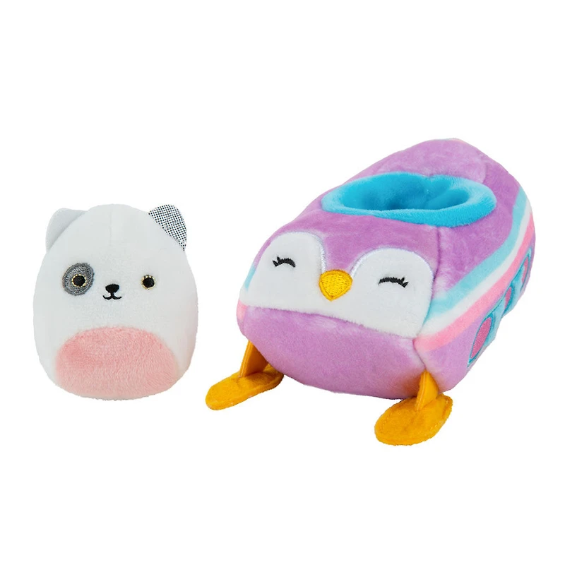 Squishville Plush Vehicle - Felix in Retro Roadster