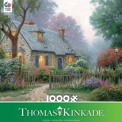 Ceaco Thomas Kinkade - Foxglove Cottage Casse-tête