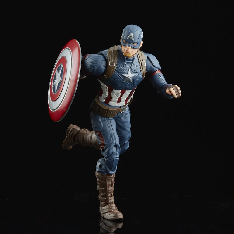 Marvel Legends Series Captain America, pack de 2 figurines Steve Rogers et Sam Wilson