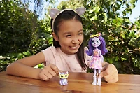 Enchantimals-Bêtes Citadines-Hadley Husky et Sledder, poupée - Notre exclusivité