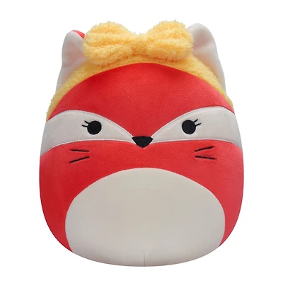 Squishmallow 7.5" - Fifi le Renard Rose avec Bandeau Jaune