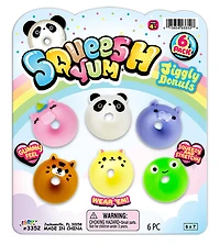 Squeesh Yum Jiggly Donuts Asst. - Édition anglaise - 1 par commande, la couleur peut varier (Chacun vendu séparément, sélectionné au hasard)