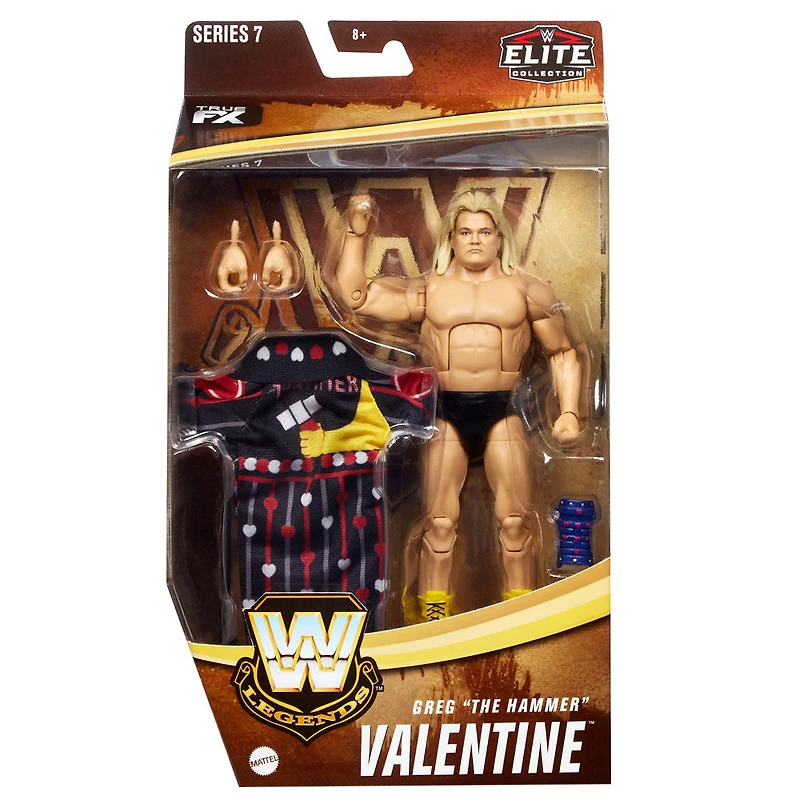WWE Legends Greg "The Hammer" Valentine Elite Collection Action Figure - R Exclusive - English Edition