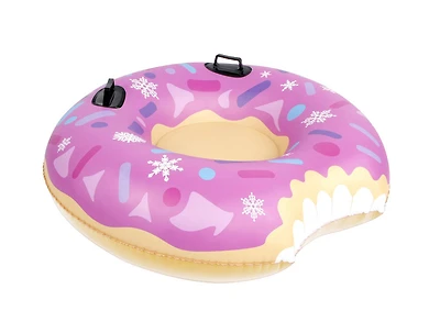 Pink Donut Snow Tube