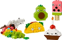 LEGO Classic Les amis aliments créatifs Jouet de simulation imaginatif et ensemble de construction pour enfants 11039