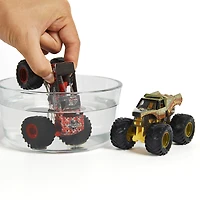 Monster Jam, Monster trucks Northern Nightmare vs. Earth Shaker officiels qui changent de couleur en métal moulé, échelle 1:64
