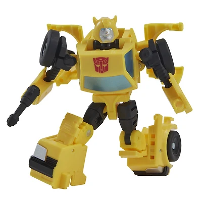 Transformers Buzzworthy Bumblebee War for Cybertron - Bumblebee de classe Origine et Spike Witwicky