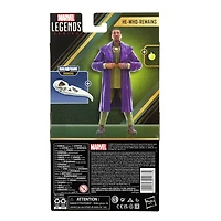 Marvel Legends Series, série Loki, figurine de collection He-Who-Remains de 15 cm MCU Disney+, 1 accessoire et 1 pièce Build-a-Figure