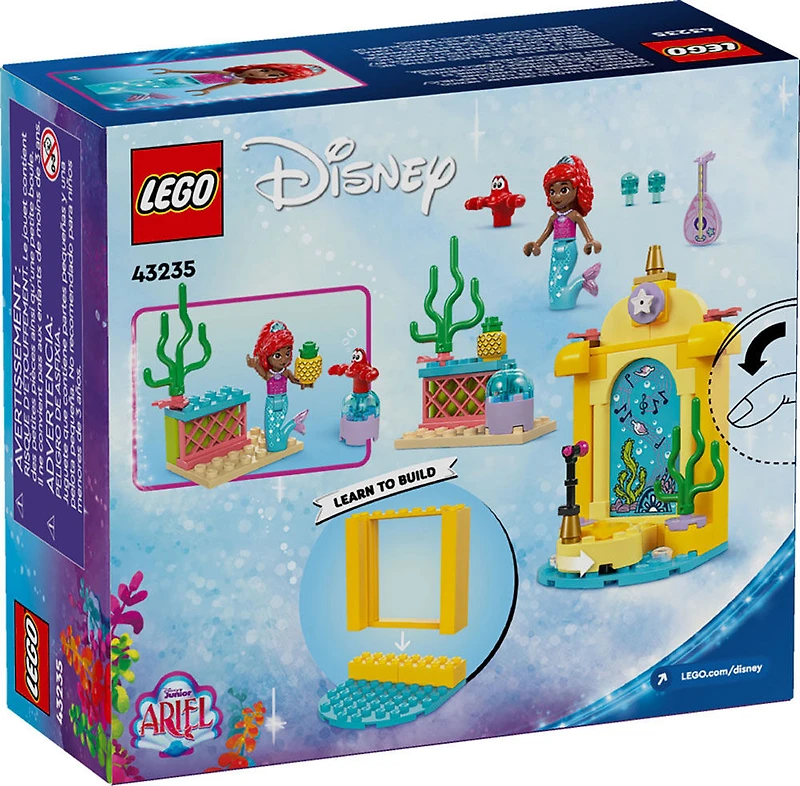LEGO Princesses Disney La scène musicale d'Ariel 43235