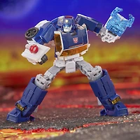 Transformers Generations Legacy United, figurine Rescue Bots Univers Autobot Chase classe Deluxe