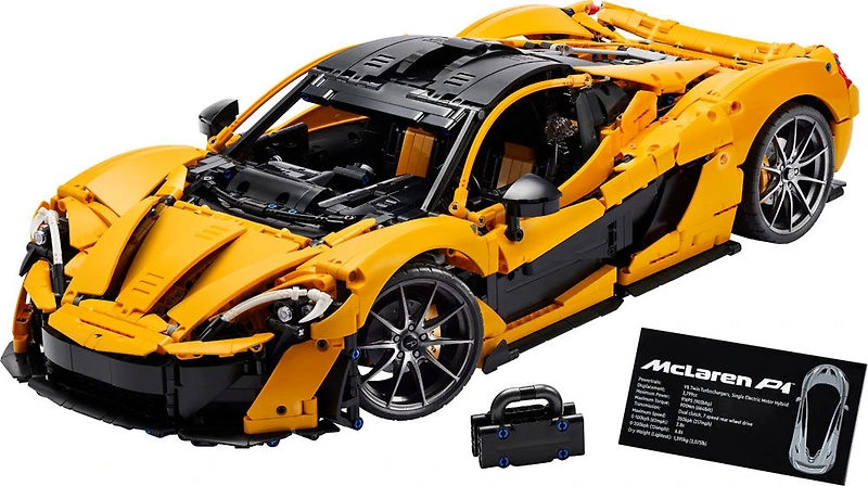 Ensemble d'hypervoiture pour adultes LEGO Technic McLaren P1 42172
