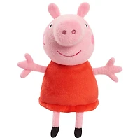 Peluche à Grains Peppa Pig de 20 cm (8 pouces) Peppa Pig, Petit Animal en Peluche Très Doux A Câliner
