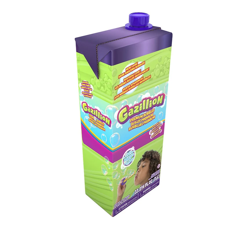 Gazillion Bulles Solution en Boîte de 1L