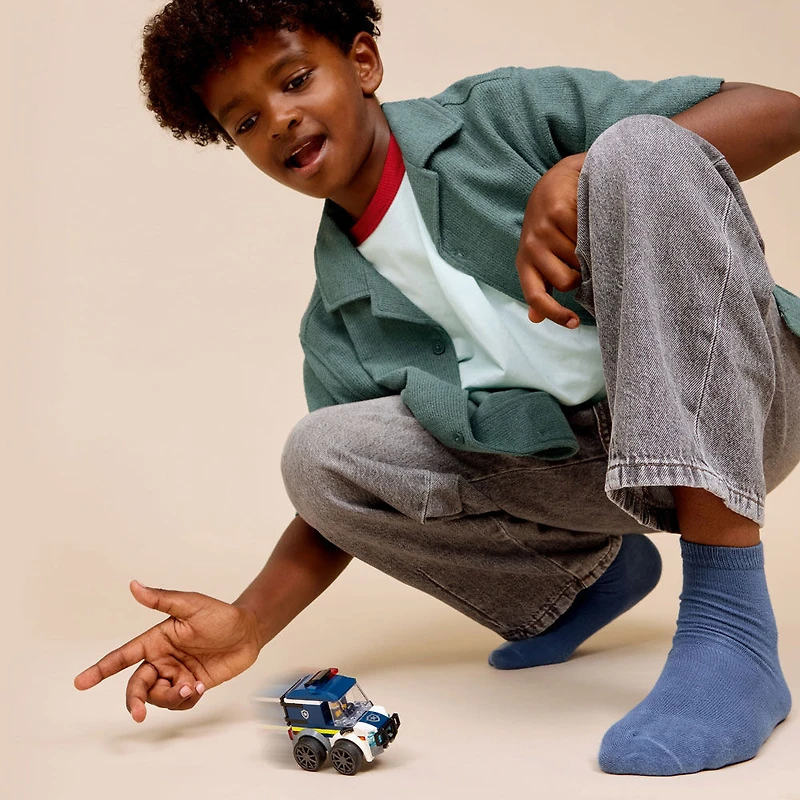 LEGO City Rides - Police Truck Building Toy for Kids, Boys, & Girls, Ages 5+ - 60481