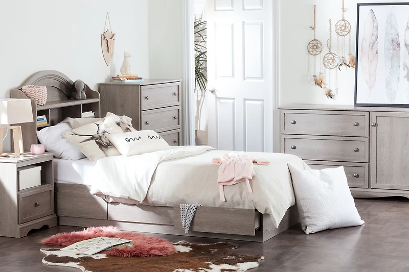 Savannah Table de chevet 1 tiroir- Chêne sable