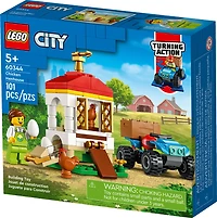 LEGO City Le poulailler 60344 Ensemble de construction (101 pièces)