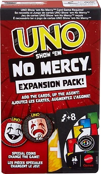 UNO Show 'em No Mercy Card Game Expansion Pack