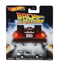 Hot Wheels - Retro Entertainment Diecast Vehicle - Back to the Future Time Machine