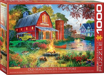 Eurographics - La ferme du vieux Macdonald Puzzle de 1000 pièces
