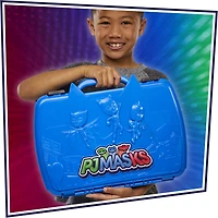 Les Pyjamasques Mallette de combat, jouet préscolaire, figurine, accessoire et mallette - Notre exclusivité