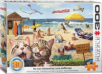 Eurographics Lenticular No Cats Allowed 300 PC Puzzle