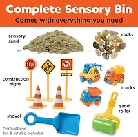 Creativity for Kids Sensory Bin Construction Zone
